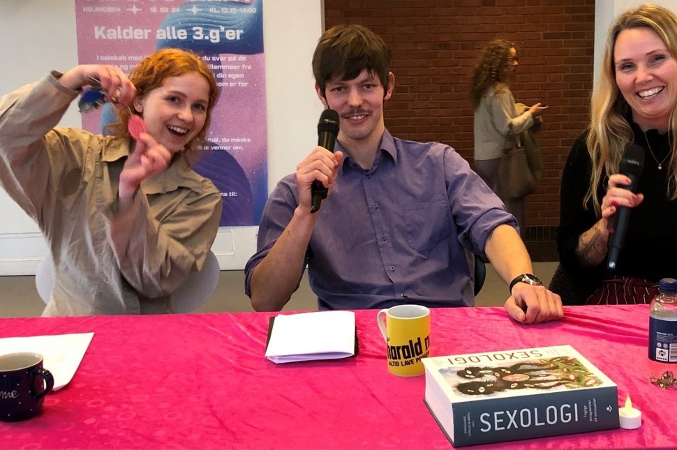 Cille Stejner, Marco Fontuna og Mai Mortensen